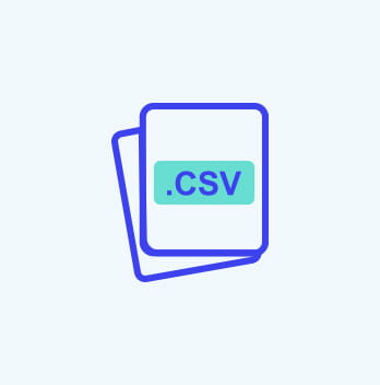 csvファイルでの記録データ提供